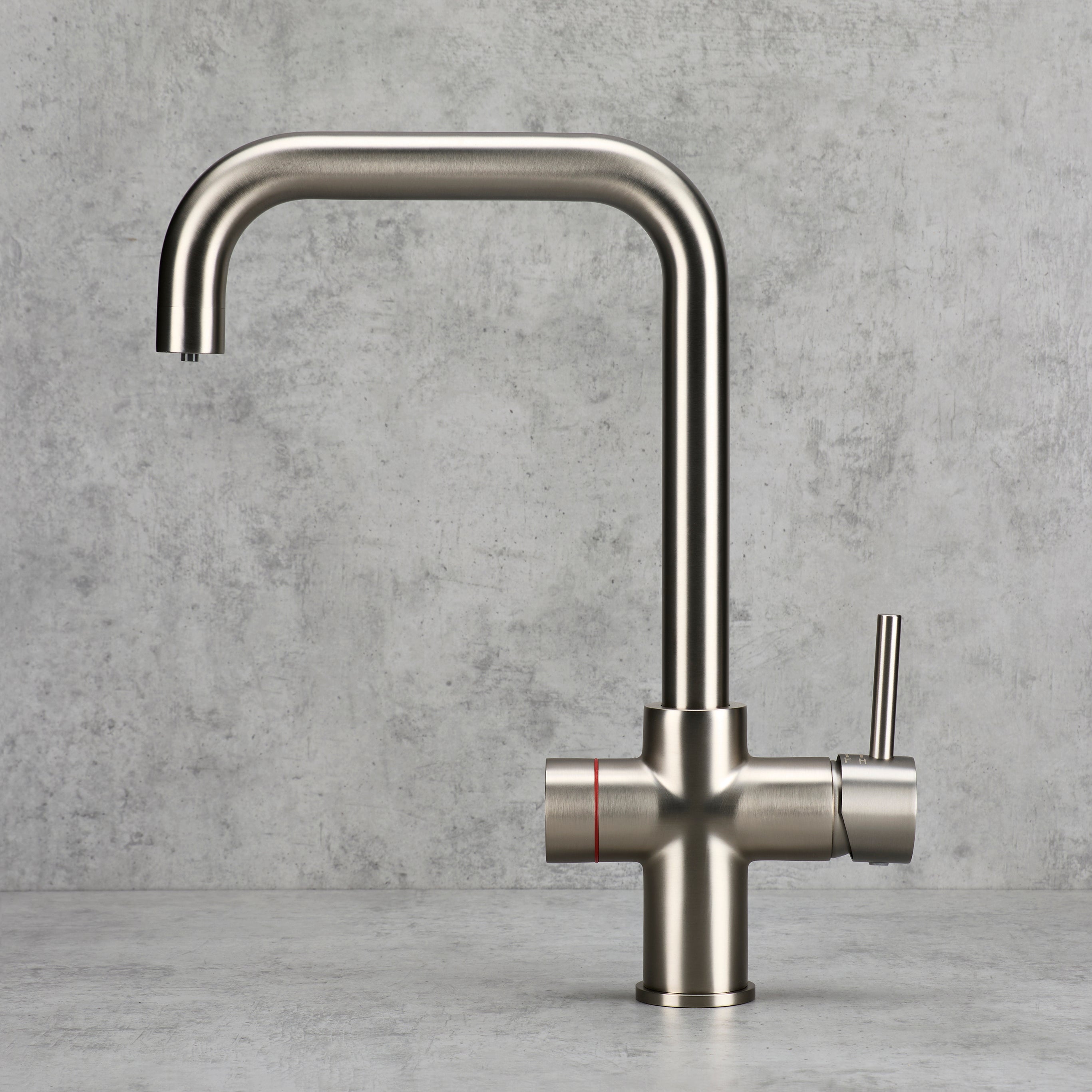 Verossi  | Valyrian | Finger Print Control 4 in 1 Instant Boiling & Filtered Cold Water Tap | Brushed Steel Finish