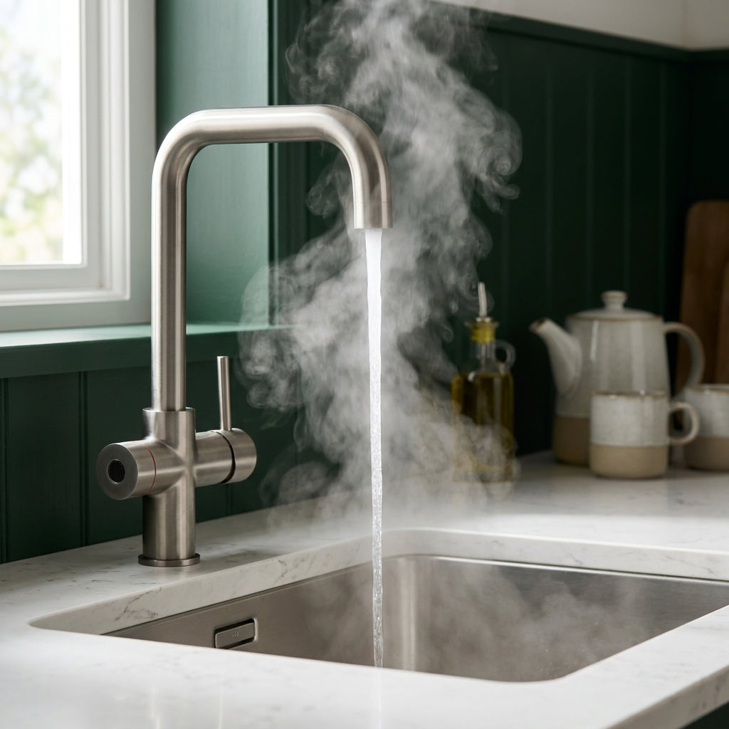Verossi  | Valyrian | Finger Print Control 4 in 1 Instant Boiling & Filtered Cold Water Tap | Gunmetal Finish