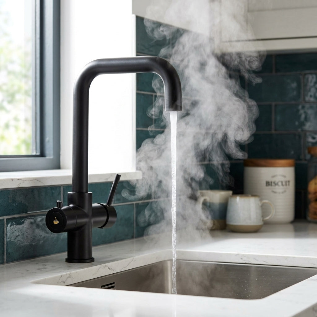 Verossi | Vamore | 3 in 1 Instant Boiling Tap | Matt Black Finish