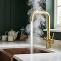 Verossi | Vanquish | 4 in 1 Instant Boiling Water & Chilled Water Pack | Brushed Brass