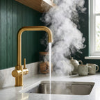 Verossi | Vanquish | 4 in 1 Instant Boiling Water & Chilled Water Pack | Brushed Gold