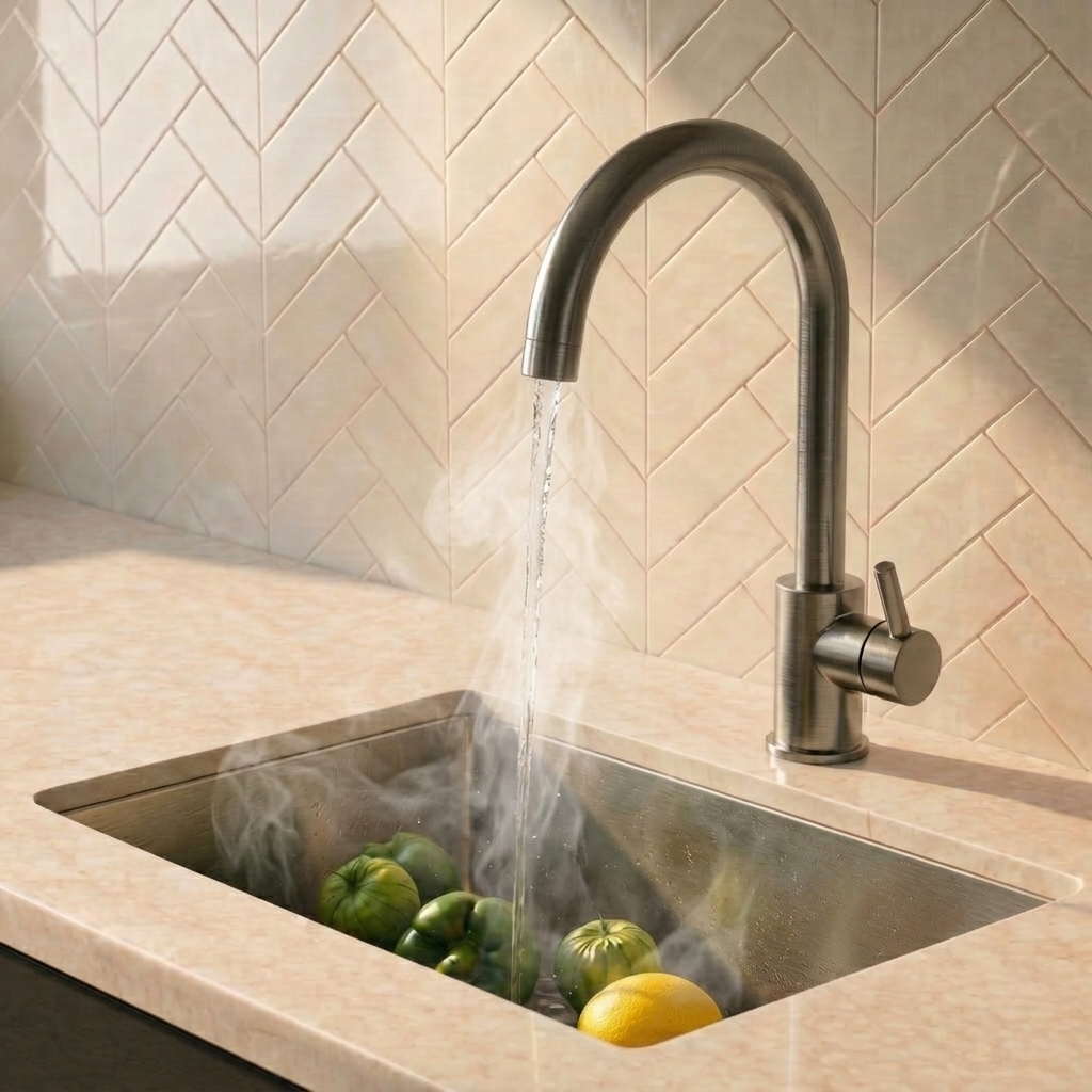 Verossi  | Velante | Single Lever 3 in 1 Instant Boiling Tap | Gun Metal Finish