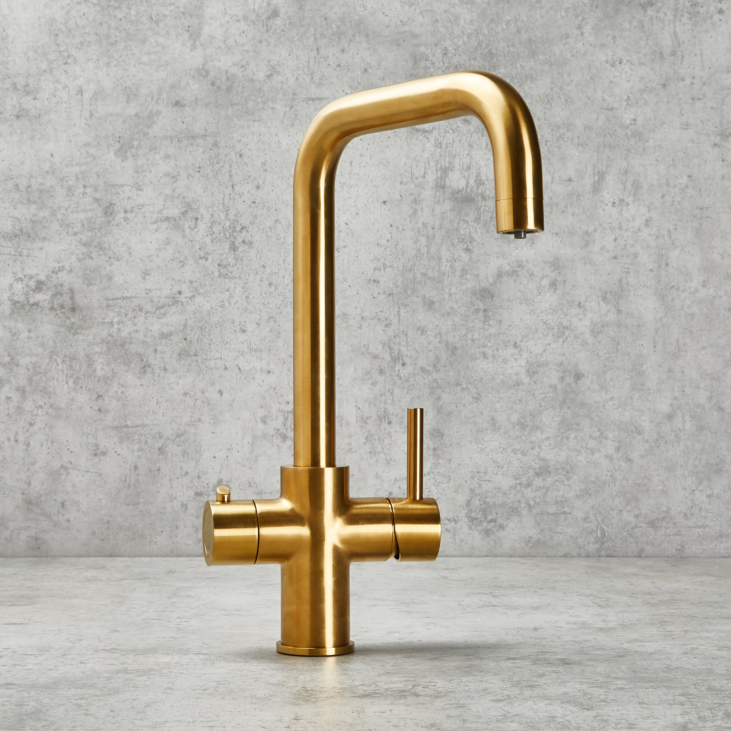 Verossi  | Verani | 4 in 1 Instant Boiling & Filtered Cold Water Tap | Brushed Gold Finish