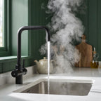 Verossi | Vigore | Contemporary 3 in 1 Instant Boiling Tap | Matt Black Finish
