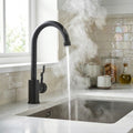 Verossi  | Volissi | Industrial Style Single Lever 3 in 1 Instant Boiling Tap | Matt Black Finish