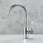 Verossi  | Volissi | Industrial Style Single Lever 3 in 1 Instant Boiling Tap | Polished Chrome Finish