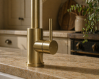 Verossi | Cato | Pullout Kitchen tap | Brushed Brass