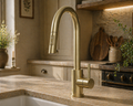 Verossi | Cato | Pullout Kitchen tap | Brushed Brass