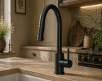 Verossi | Cato | Pullout Kitchen tap | Matt Black