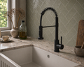 Verossi | Contra | Flexi Pullout Kitchen tap | Matt Black