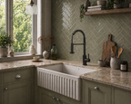 Verossi | Contra | Flexi Pullout Kitchen tap | Matt Black