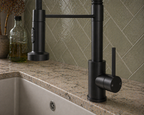 Verossi | Contra | Flexi Pullout Kitchen tap | Matt Black
