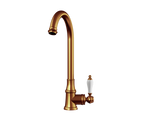 Verossi | Elect | Traditional Single Lever Kitchen tap | Brushed Copper