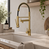 Verossi  | Kitchen Sink Mixer with Flexi Spray | Brushed Brass
