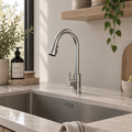 Verossi | Kitchen Sink Mixer with Pull out Spray | Polished Chrome