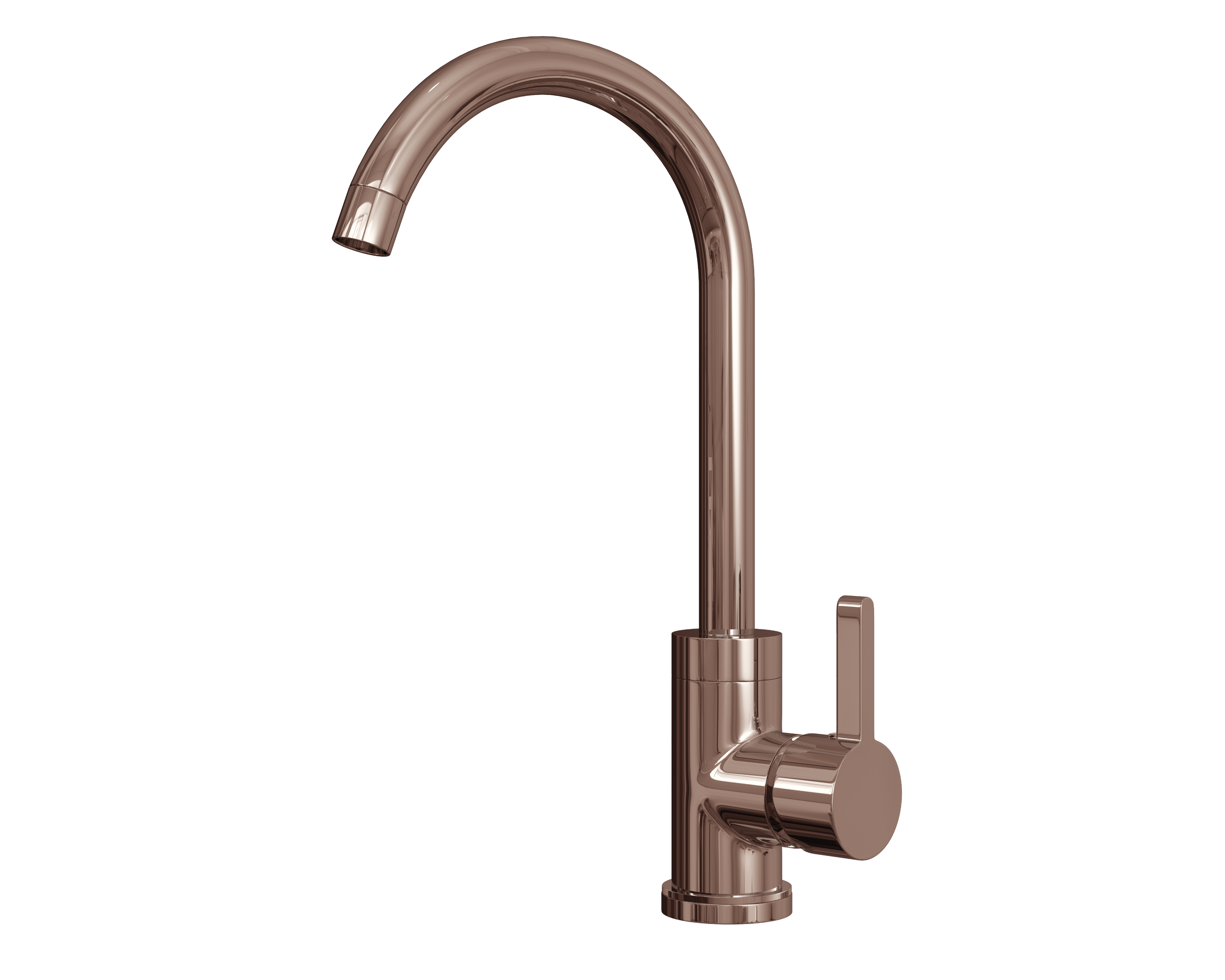 Verossi | Olona | Single Lever Kitchen tap | Brushed Copper