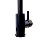 Verossi | Top Fix - Vito | L Neck Single Lever Mixer Kitchen tap | Matt Black