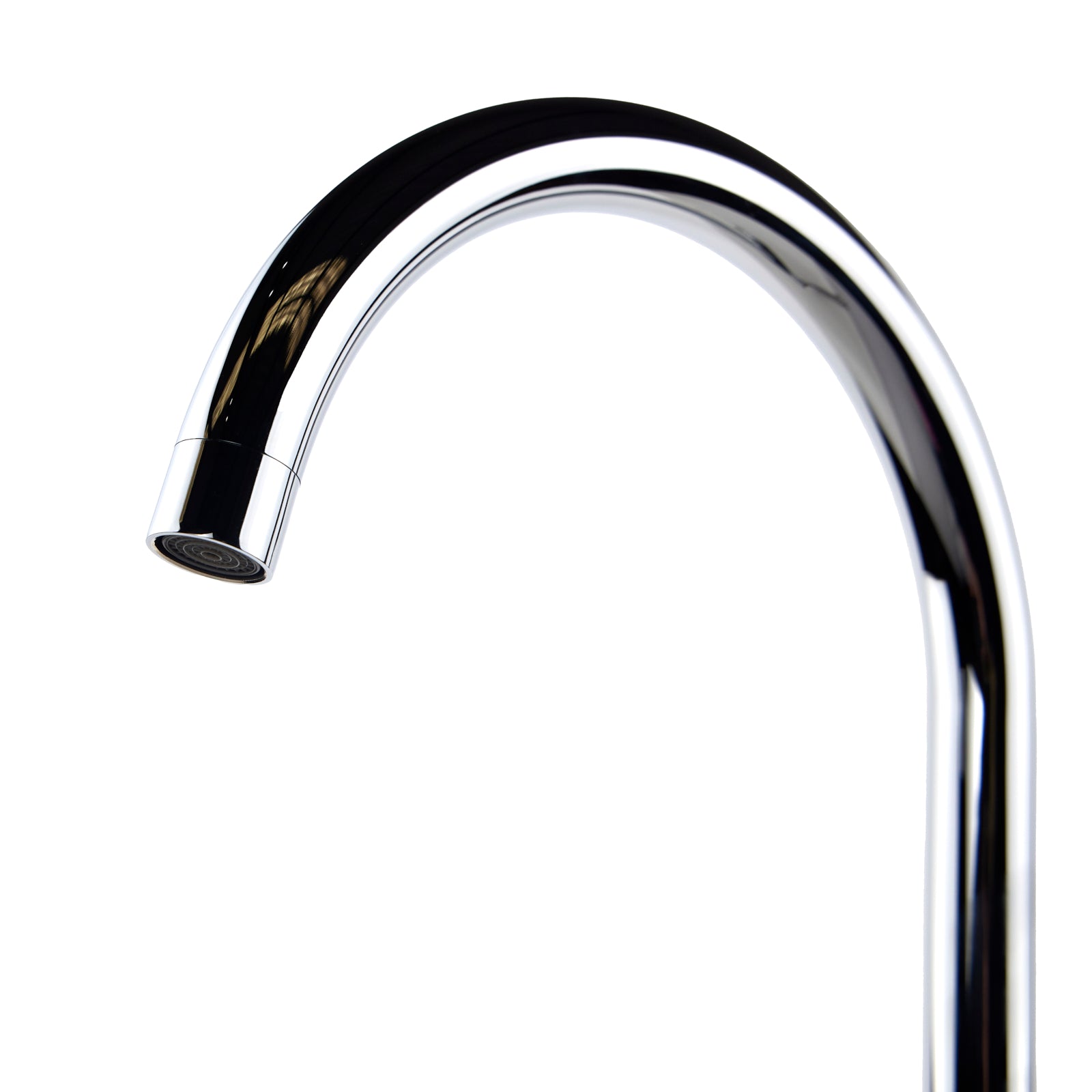 Verossi  | Top Fix - Vito - Swan Kitchen Sink mixer | Polished Chrome