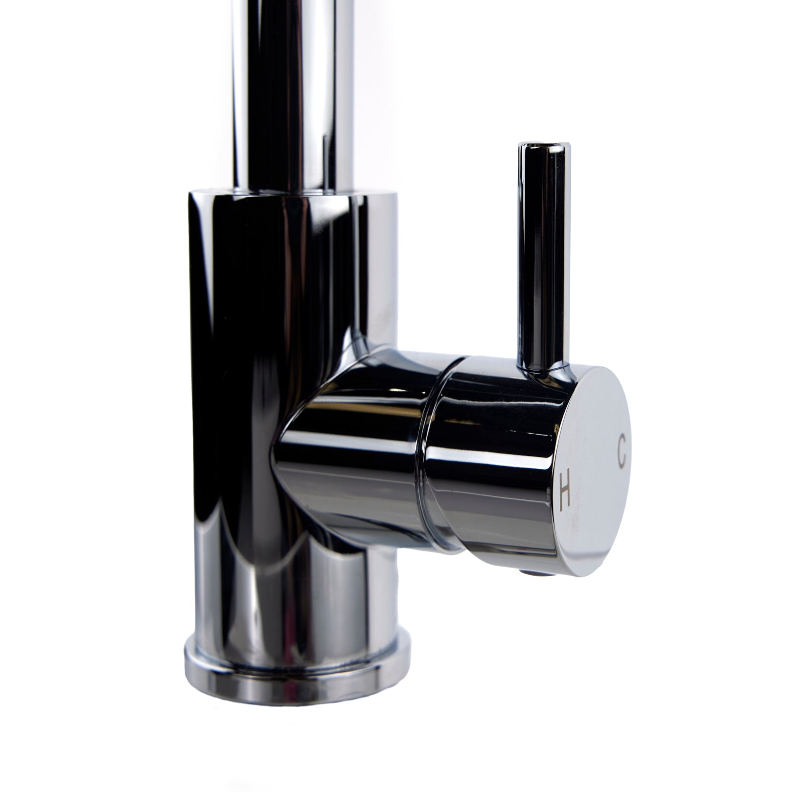 Verossi  | Top Fix - Vito - Swan Kitchen Sink mixer | Polished Chrome