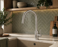 Verossi | Velia | Concealed Pullout Kitchen tap | Brushed Steel