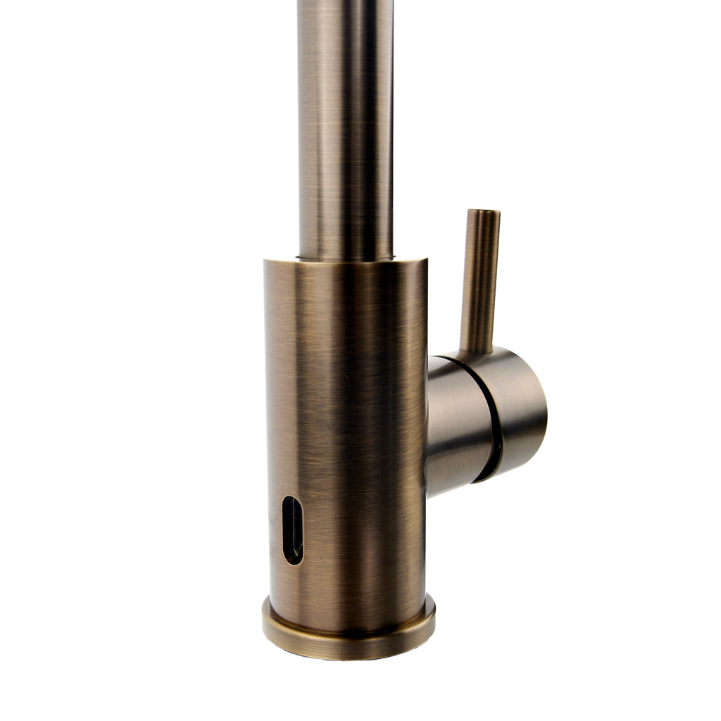 Verossi | Vito | L Neck Single Lever Mixer Kitchen tap | Antique Brass