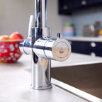 Verossi | Vento | 3 in 1 Instant Boiling | Swan Pull Out Spout | Chrome