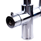 Verossi | Vento | 3 in 1 Instant Boiling | Swan Pull Out Spout | Chrome