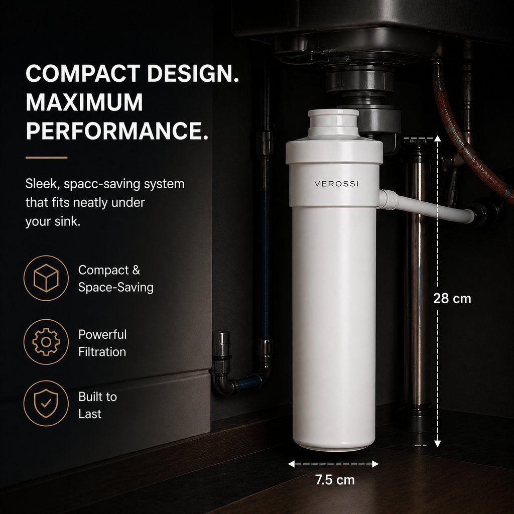 Verossi | Mini Under Sink Water Filtration System