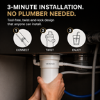 Verossi | Mini Under Sink Water Filtration System