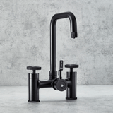 Verossi  | Vorisse | Industrial Bridge Style 3 in 1 Instant Boiling Tap | Matt Black Finish