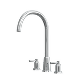 Verossi |Cuthbert| Classic 3TH Kitchen Mixer Tap| Chrome