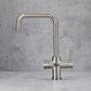 Brushed Steel | 3-in-1 Instant Boiling Water Tap System