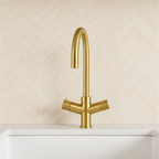 Verossi | Varelle | 3 in 1 Boiling Water Tap | Swan Spout | Brass