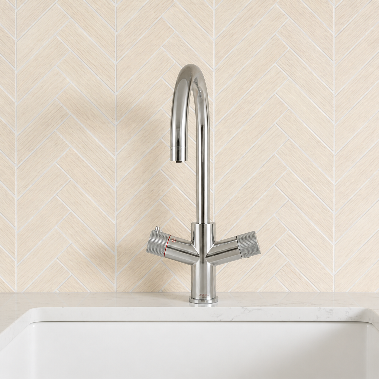 Verossi | Varelle | 3 in 1 Boiling Water Tap | Swan Spout | Chrome