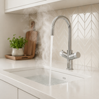Verossi | Varelle | 3 in 1 Boiling Water Tap | Swan Spout | Chrome