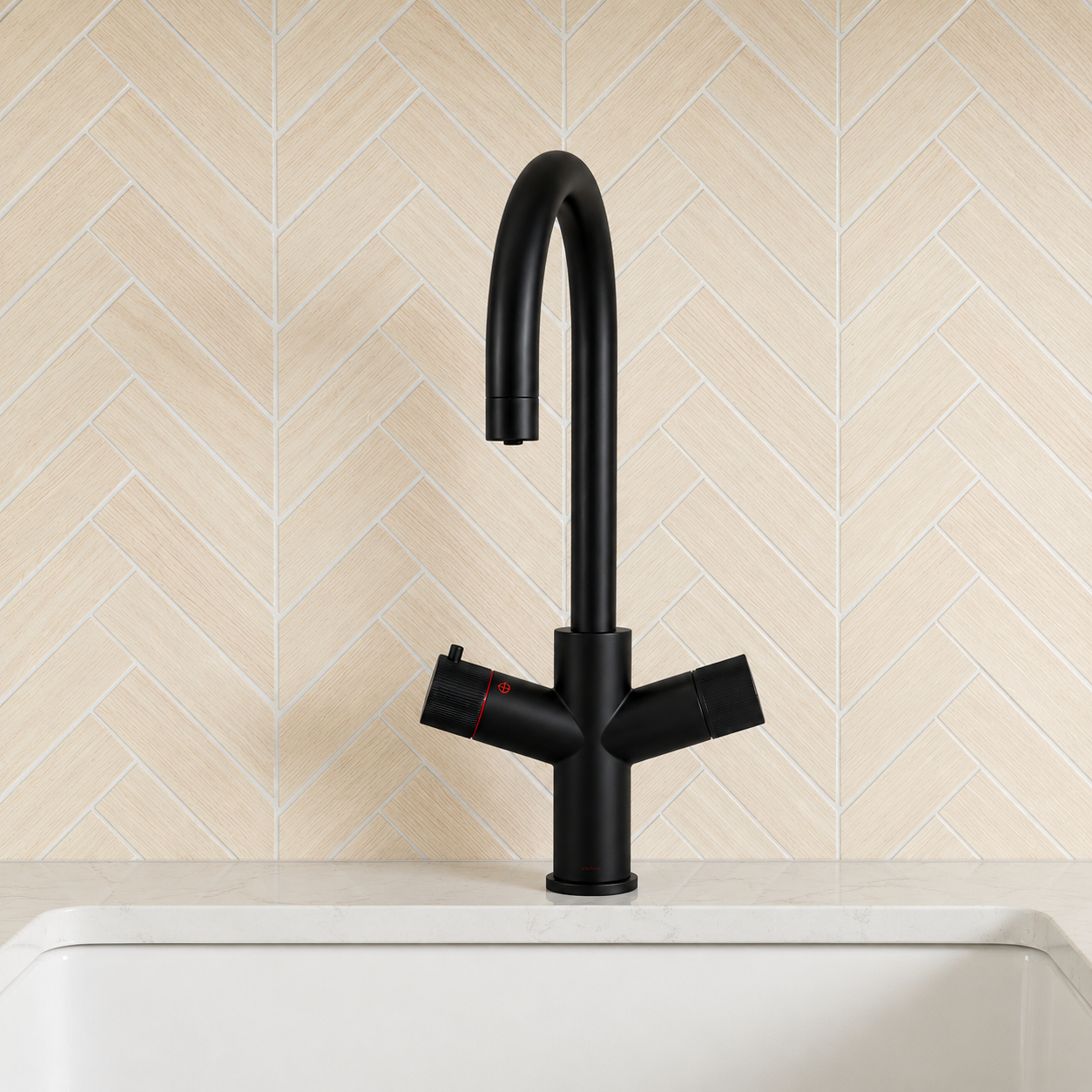Verossi | Varelle | 3 in 1 Boiling Water Tap | Swan Spout | Matt Black