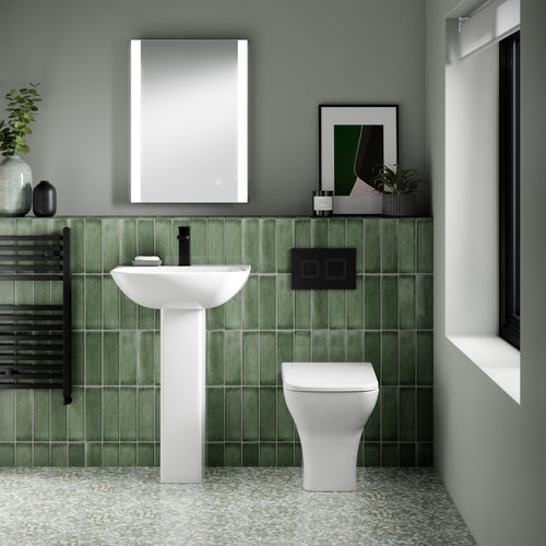 Ava Back To Wall Pan & Soft Close Seat