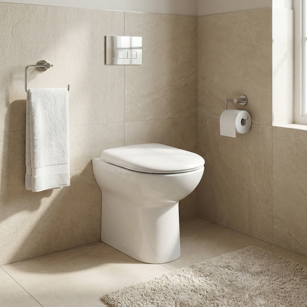 Comfort Height Back to Wall Pan