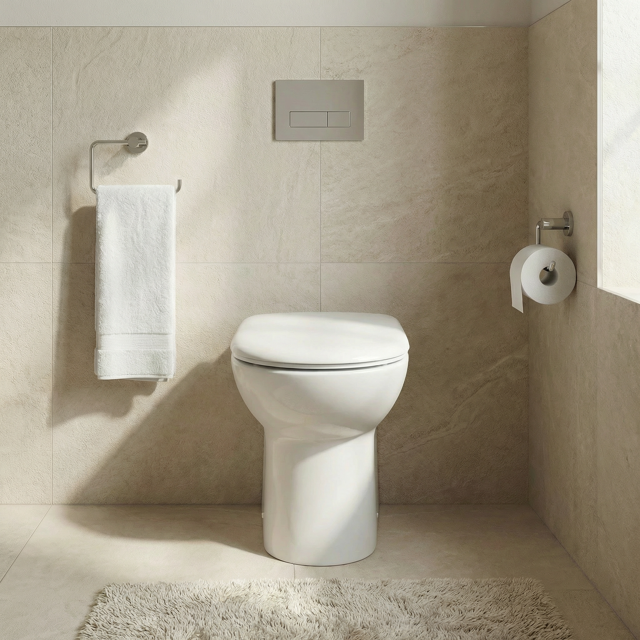 Comfort Height Back to Wall Pan