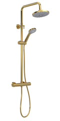 Shower Kits Round Thermostatic Bar Valve & Shower Kit