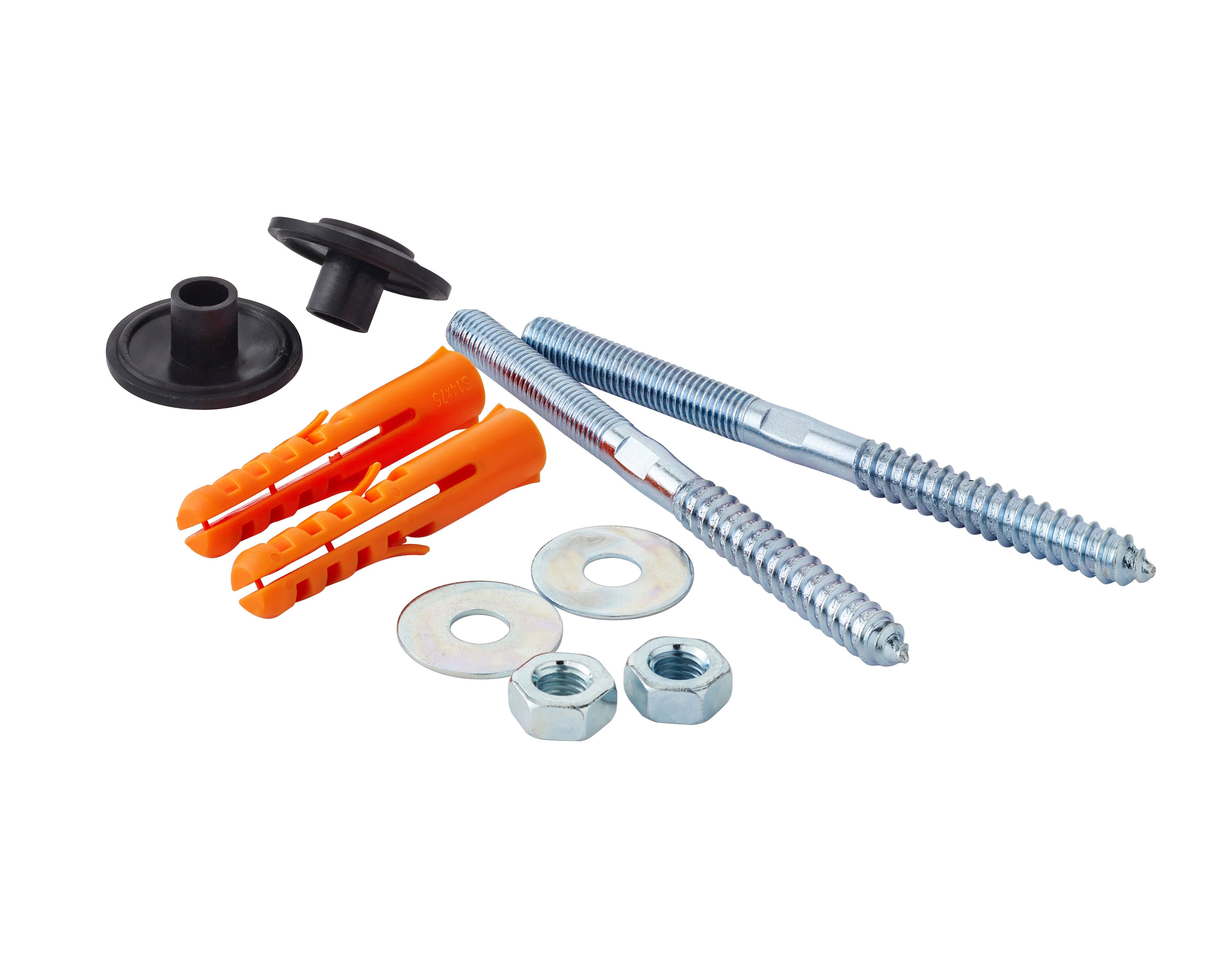 Nuie Lux Chrome Basin Fixing Bolts (Pair)