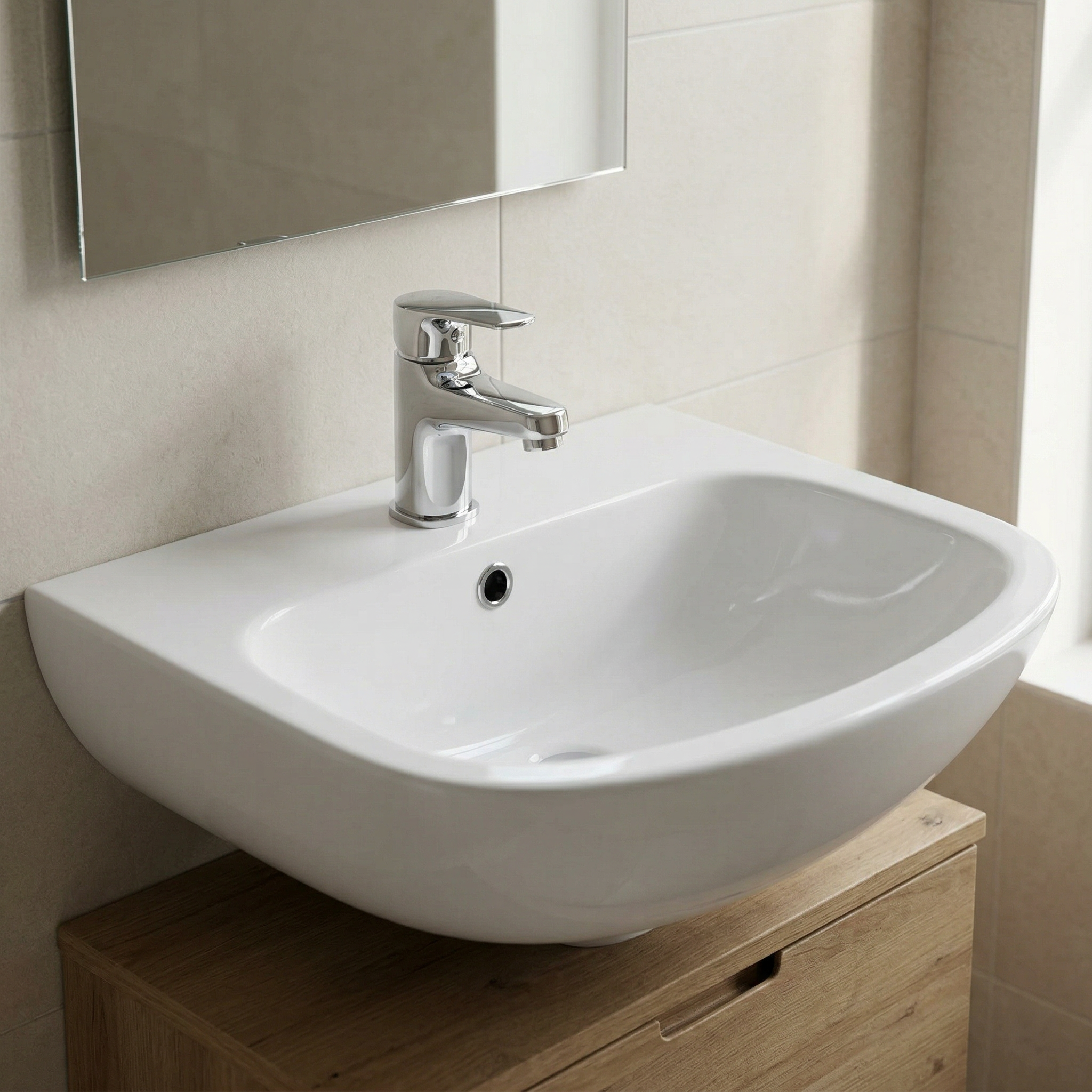 545mm Basin 1TH