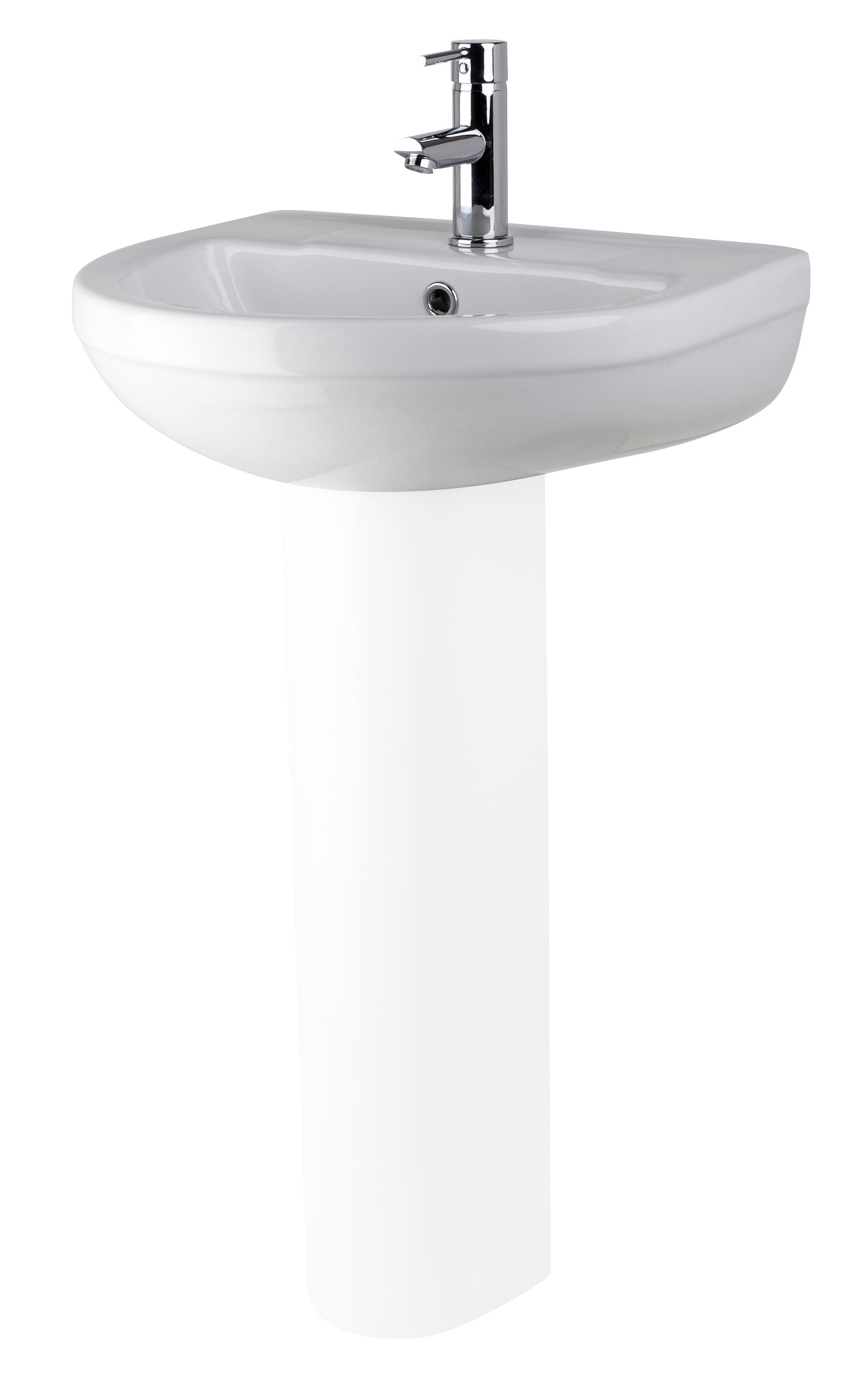 Harmony 500mm Basin 1 Tap Hole