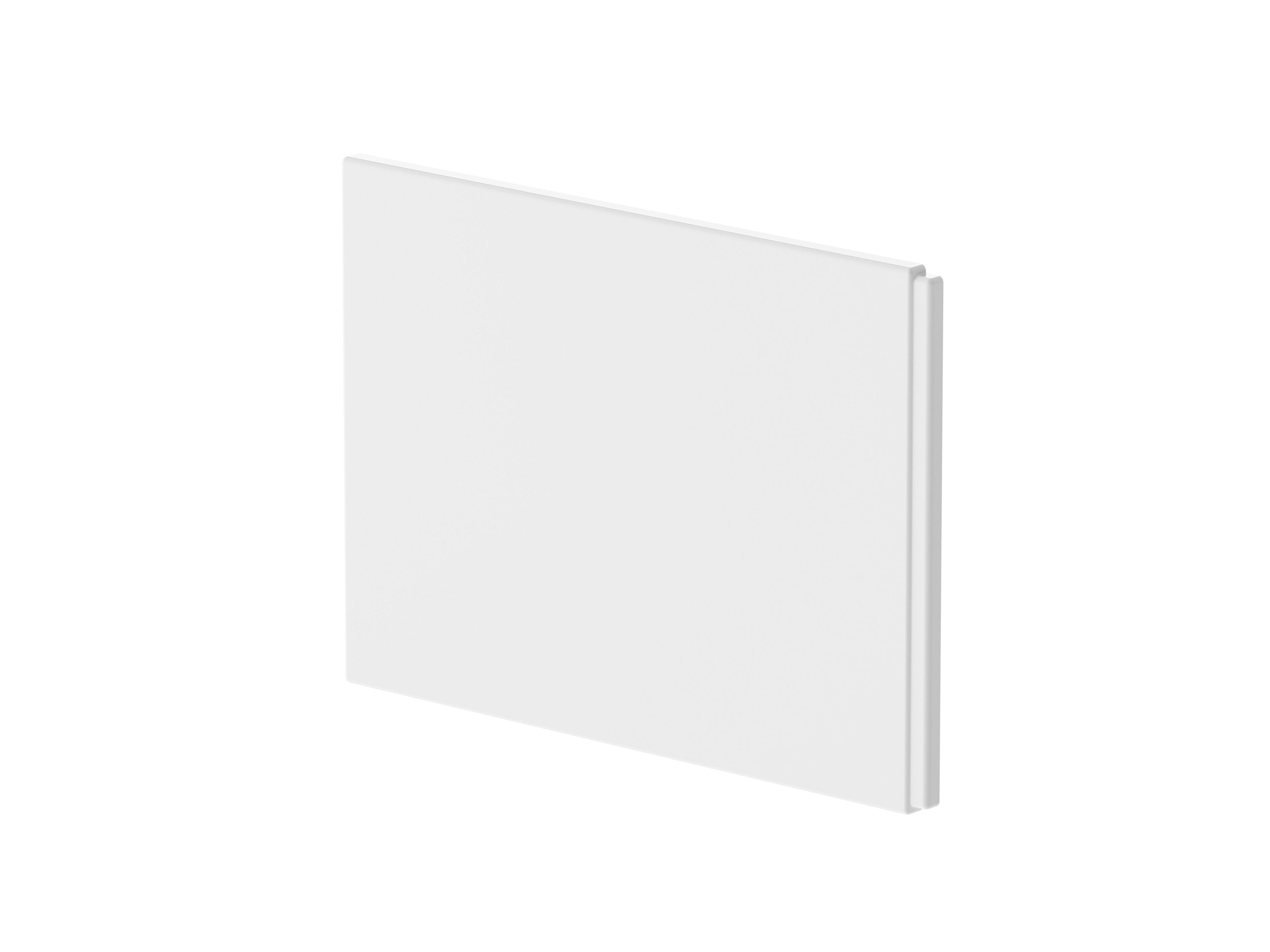 Nuie 700mm L-Shaped Acrylic Shower Bath End Panel