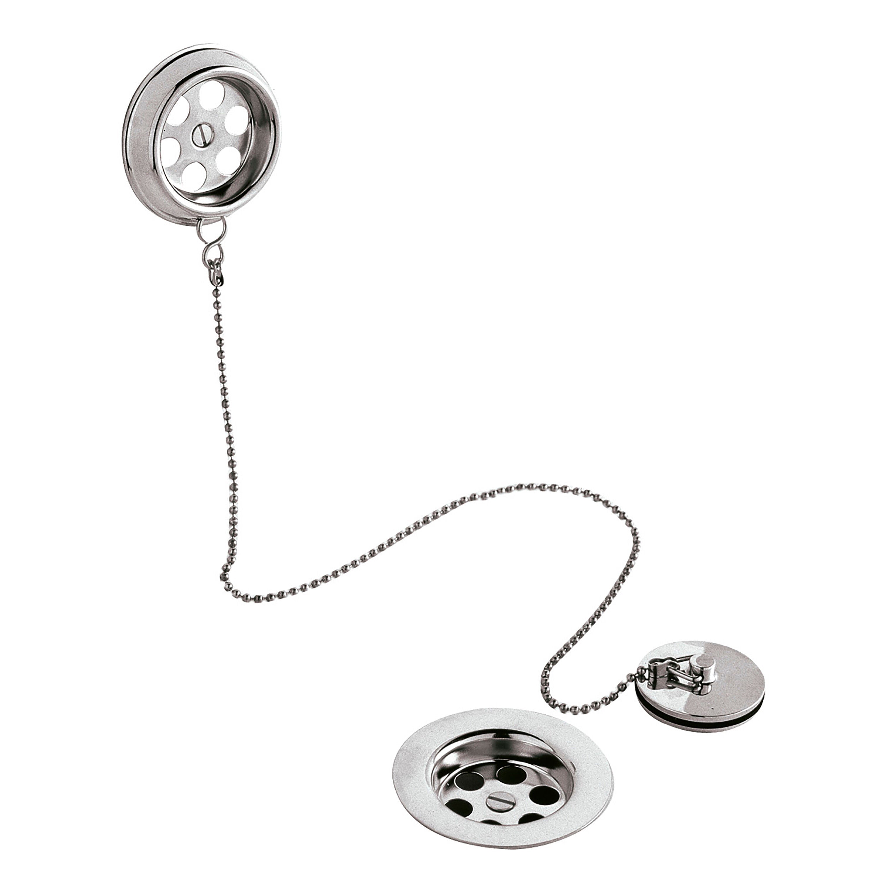 Nuie Bath Plug and Chain Bath Waste