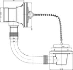 Nuie Bath Plug and Chain Bath Waste