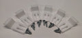 Nuie White Bath Panel Clips (Pack of 6)