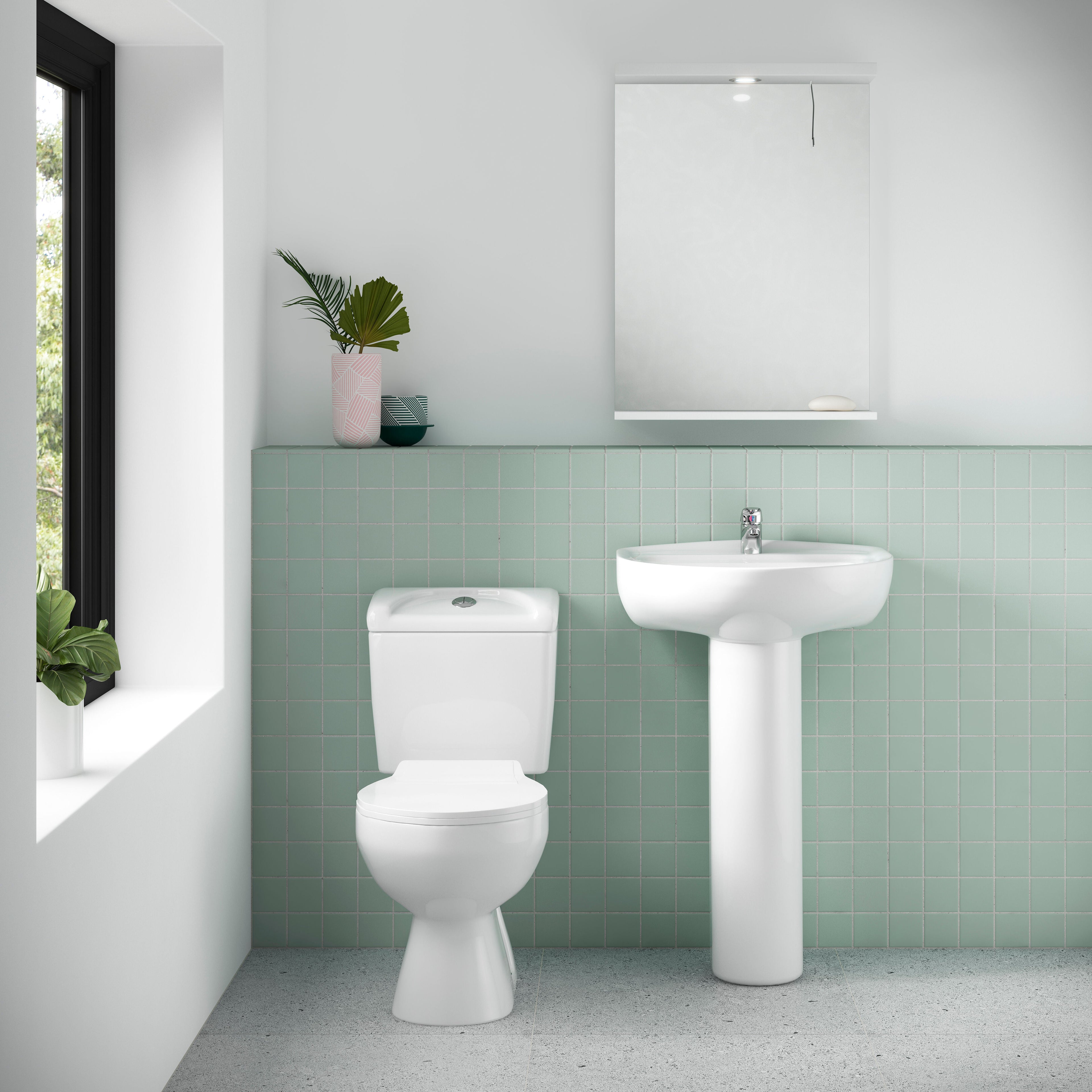 Melbourne Pan, Cistern & Seat