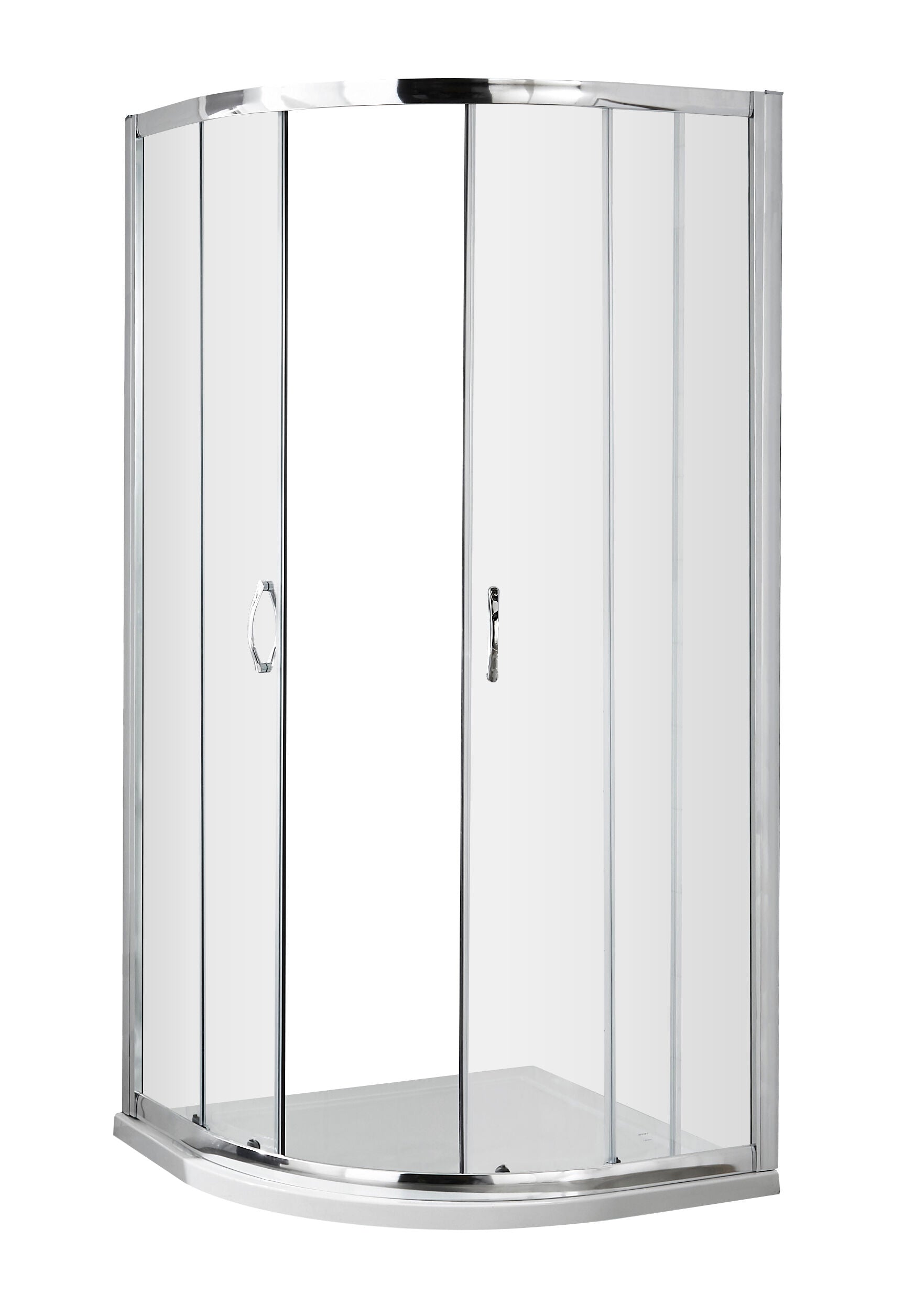 Nuie Ella 680mm Framed Chrome Quadrant Shower Enclosure