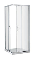 Nuie Ella 745mm Framed Chrome Shower Enclosure